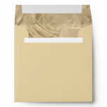Champagne Roses Invitation Envelope