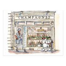 CHAMPAGNE SAINT SULPICE postcards