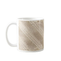 Champagne Satin Ribbons Coffee Mug