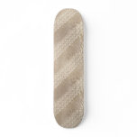 Champagne Satin Ribbons Skate Decks