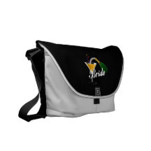 Champagne Toast Bride Courier Bags