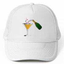 Champagne Toast Trucker Hat