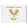 Champagne Toast Maid of Honor Gift Cards