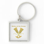 Champagne Toast Mother of Groom Keychain