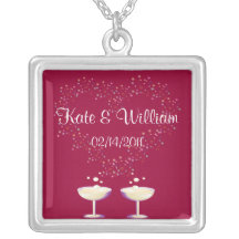 Champagne Toast Necklace