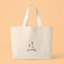 Champagne Tote Bag
