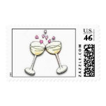 Champange Toast Glasses postage