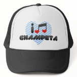 Champeta fan mesh hats