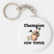 Champion Cow Tipper Key Chains