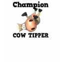 Champion Cow Tipper t-shirts by doonidesigns Champion Cow Tipper t-shirts