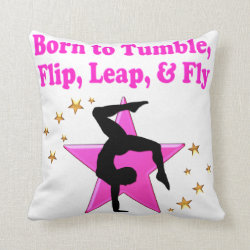 CHAMPION GYMNAST THROW PILLOW