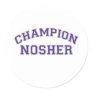 champion nosher stickers