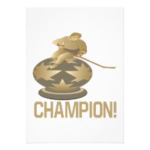 Champion Personalized Invitations
