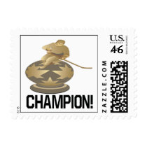 Champion Postage Stamp