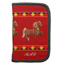 Champion Saddlebred Custom Rickshaw Folio planners