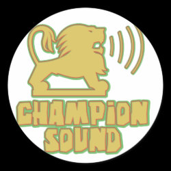 champion sound stickers