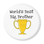 Champion World's Best Big Brother Magnets