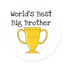 Champion World's Best Big Brother stickers by familymembers Champion World's Best Big Brother stickers