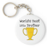 Champion World's Best Little Brother Key Chain