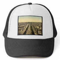 Champs Elysees, an avenue, Paris, France classic P Trucker Hats
