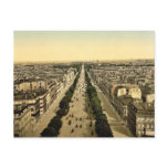 Champs Elysees, an avenue, Paris, France classic P Post Card