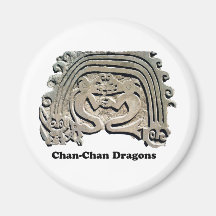 Chan Chan Dragons Magnets