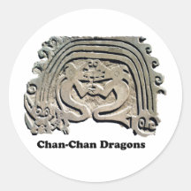 Chan Chan Dragons Sticker