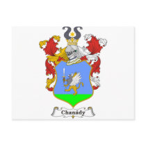 Chanady Family Hungarian Coat of Arms postcards by NemethArt Chanady Family Hungarian Coat of Arms postcards