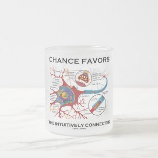 Chance Favors The Intuitively Connected (Neuron) Mug