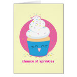 Chance of Sprinkles Greeting Card