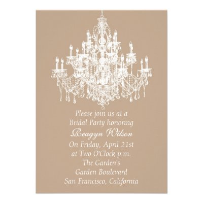 Chandee Amore' Invitation