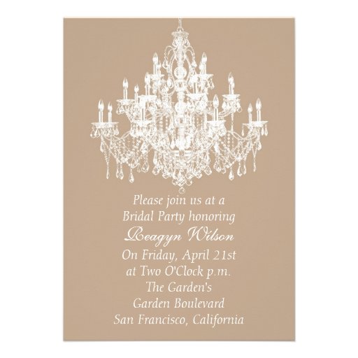 Chandee Amore' Invitation