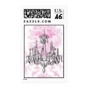 Chandelier and Pink Toile Postage ... - Customized postage by pauletteparis Chandelier and Pink Toile Postage ... - Customized postage