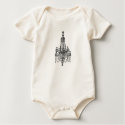 chandelier baby creeper t-shirts by heavysoul chandelier baby creeper t-shirts
