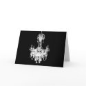 Chandelier cards