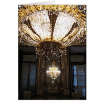 Chandelier cards