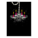 Chandelier cards by FlyBella Chandelier cards