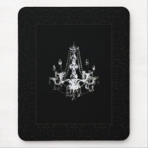 Chandelier Elegance Matted Design ~ Mousepad