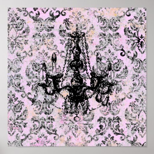 Chandelier Elegance ~ Print / Poster