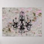 Chandelier Elegance ~ Print / Poster