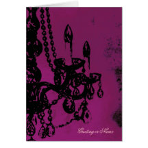 Chandelier Glamour ~ Greeting / Note Card