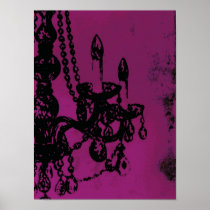Chandelier Glamour ~ Print / Poster