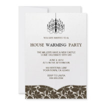 Chandelier Housewarming Invitations