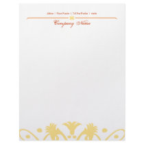 Chandelier Letterhead - Citrus