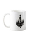CHANDELIER LINE mugs by christineannette CHANDELIER LINE mugs