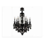 CHANDELIER LINE POST CARD