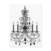 CHANDELIER LINE postcards