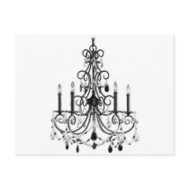 CHANDELIER LINE postcards