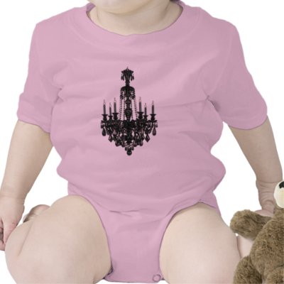 CHANDELIER LINE T-SHIRT by christineannette