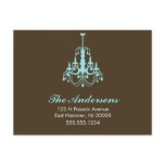 Chandelier Moving Announcements postcards